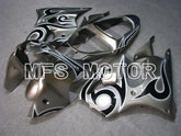 Kawasaki NINJA ZX6R 2000-2002 Injection ABS Fairing - Factory Style - Black Silver - MFS5604